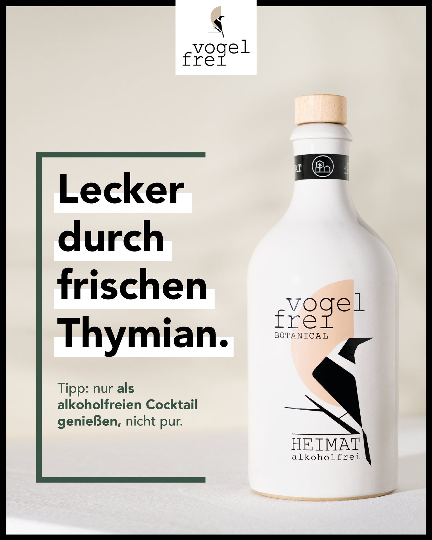 VOGELFREI Botanical 500ml alkoholfrei