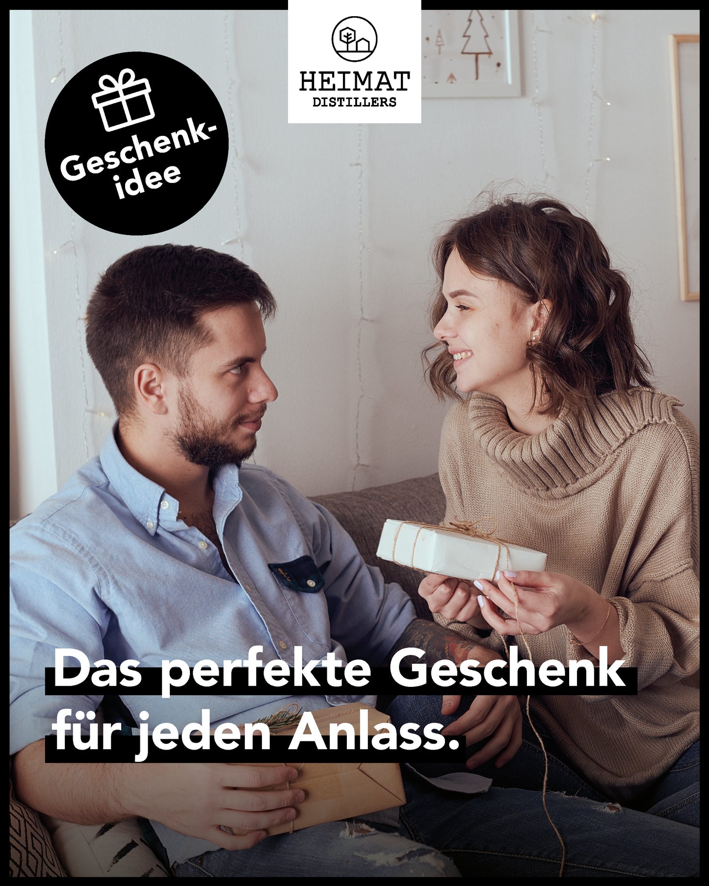 HEIMAT Dry Gin Miniatur 50ml