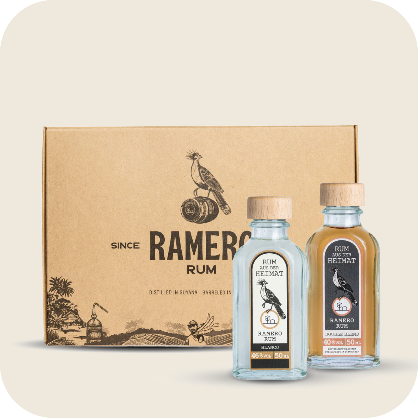 RAMERO Rum Tasting Set (2x50ml)