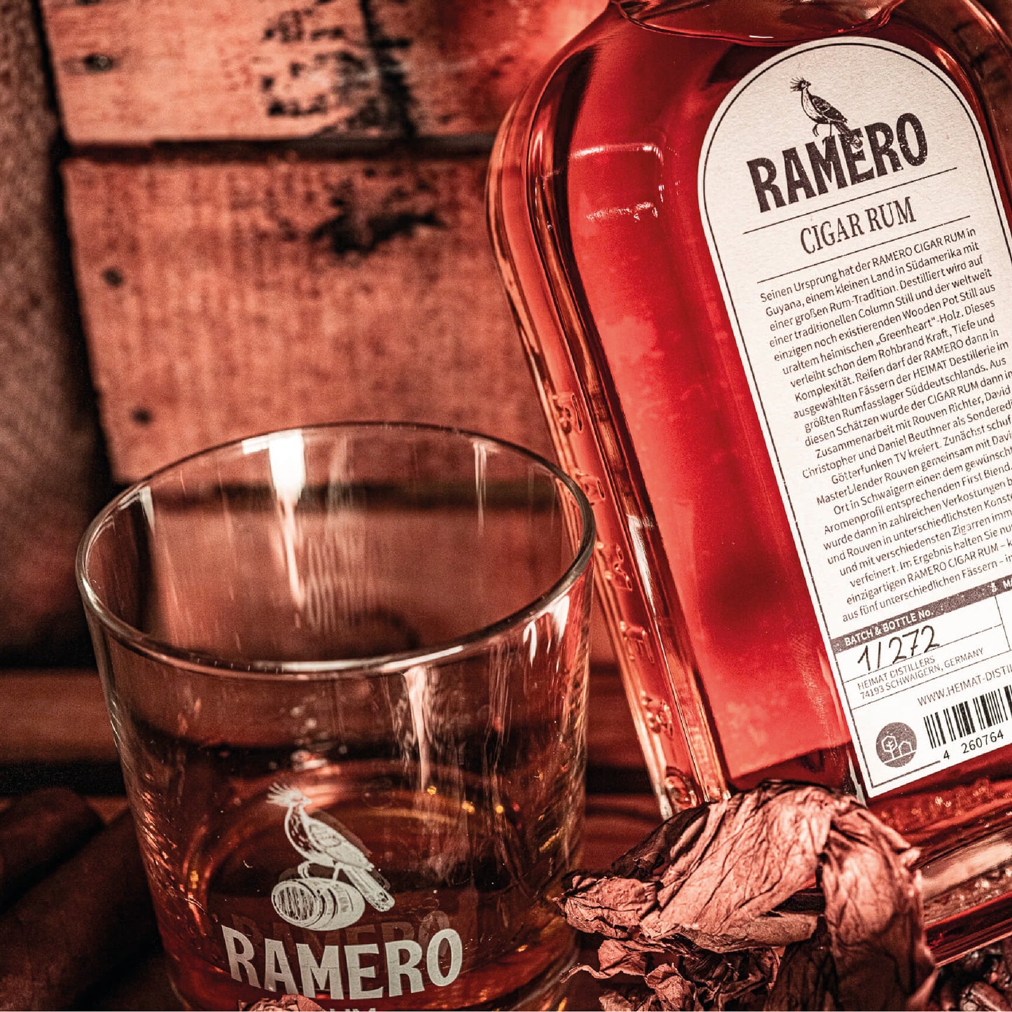 RAMERO X GÖTTERFUNKEN Cigar Rum 46% 500ml