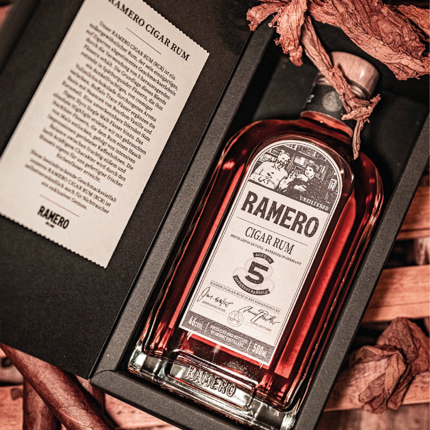 RAMERO X GÖTTERFUNKEN Cigar Rum 46% 500ml
