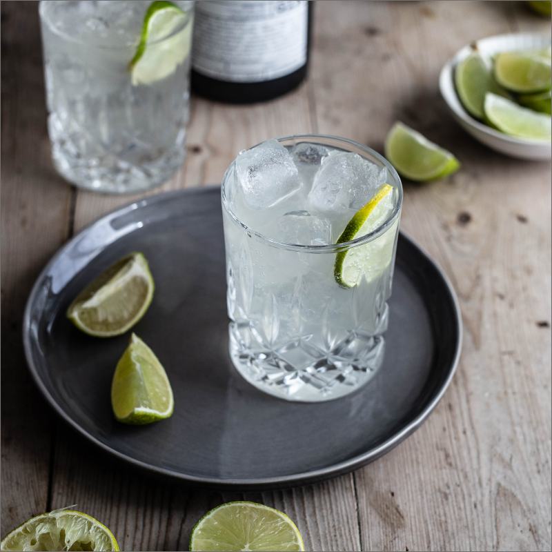 Gin im Glas