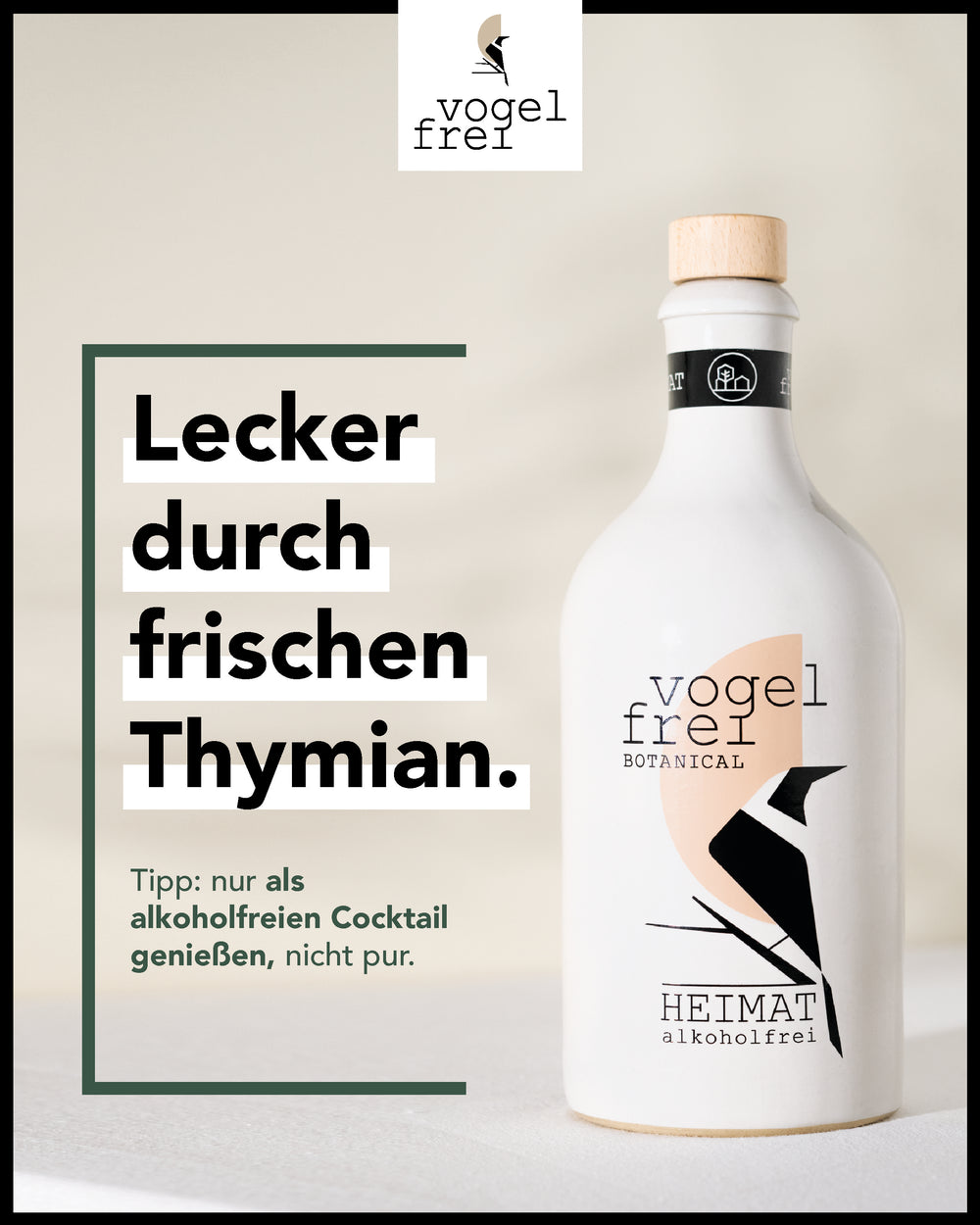 VOGELFREI Botanical 500ml alkoholfrei 0,0%