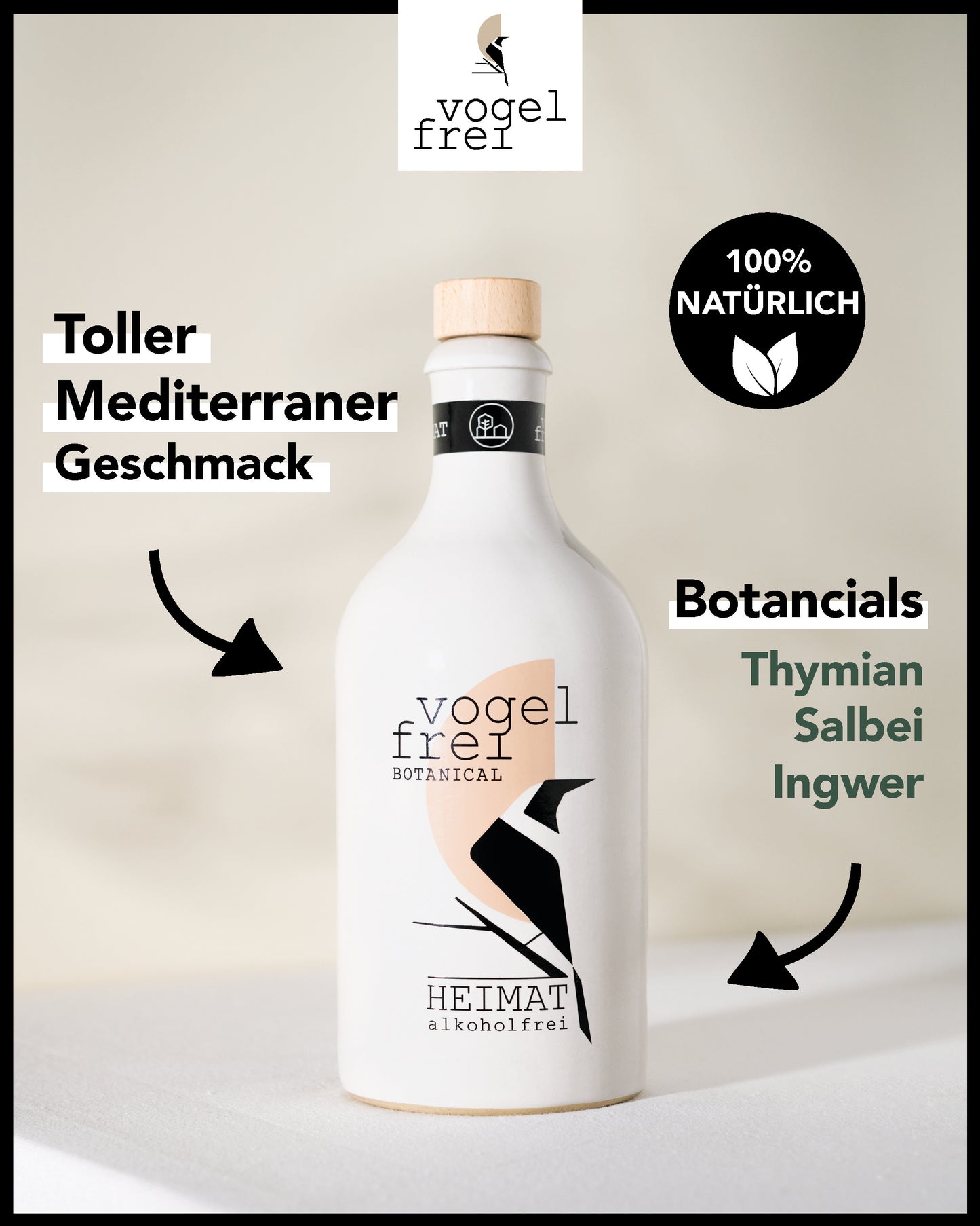 
                  
                    B-Ware VOGELFREI Botanical 500ml alkoholfrei
                  
                