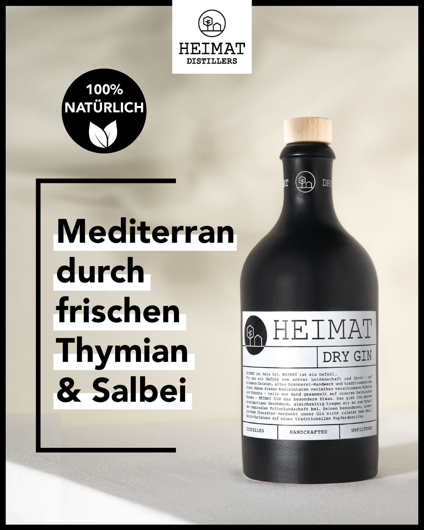 
                  
                    HEIMAT Dry Gin 500ml
                  
                