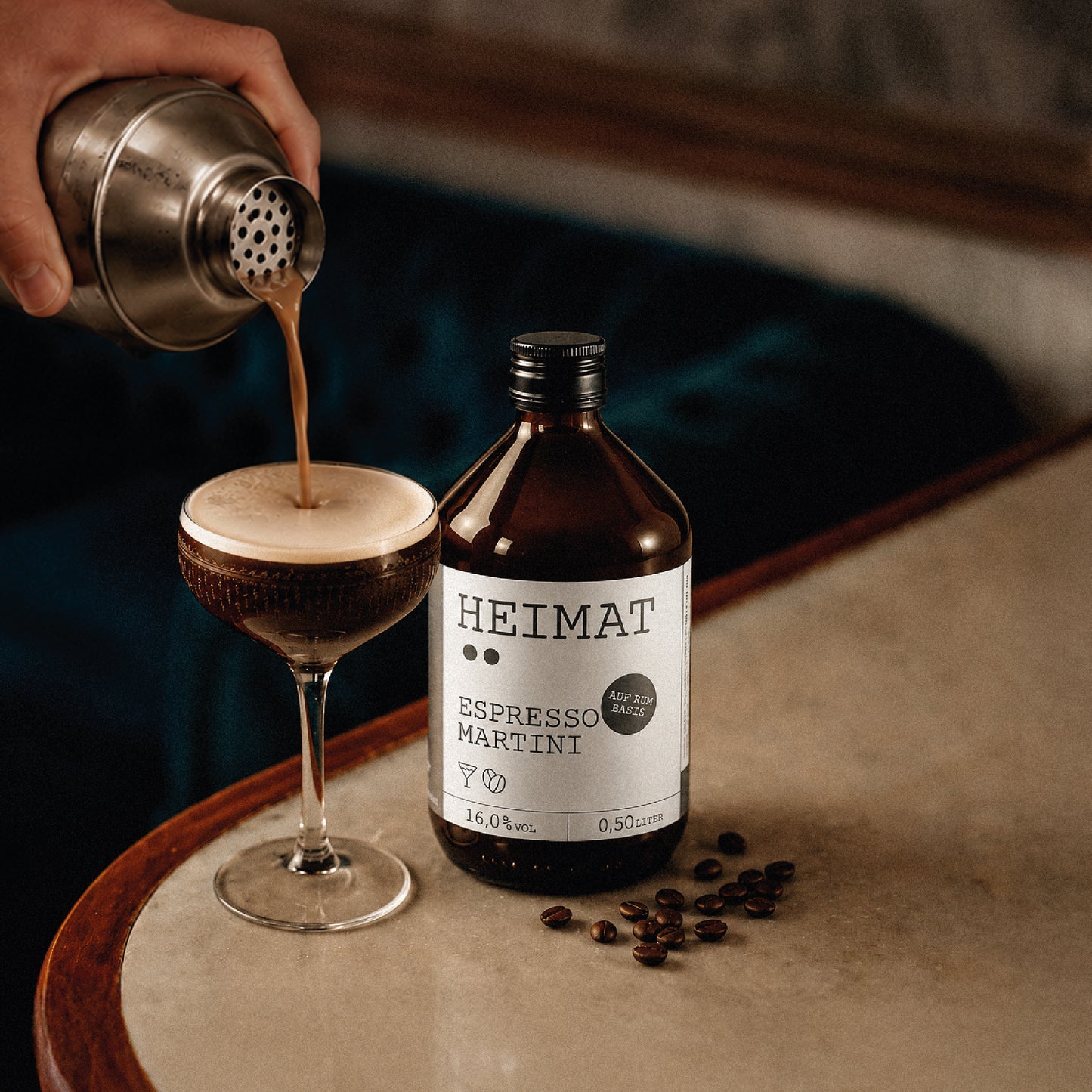 
                  
                    HEIMAT GASTRO - Espresso Martini (auf Rum Basis) 500ml
                  
                