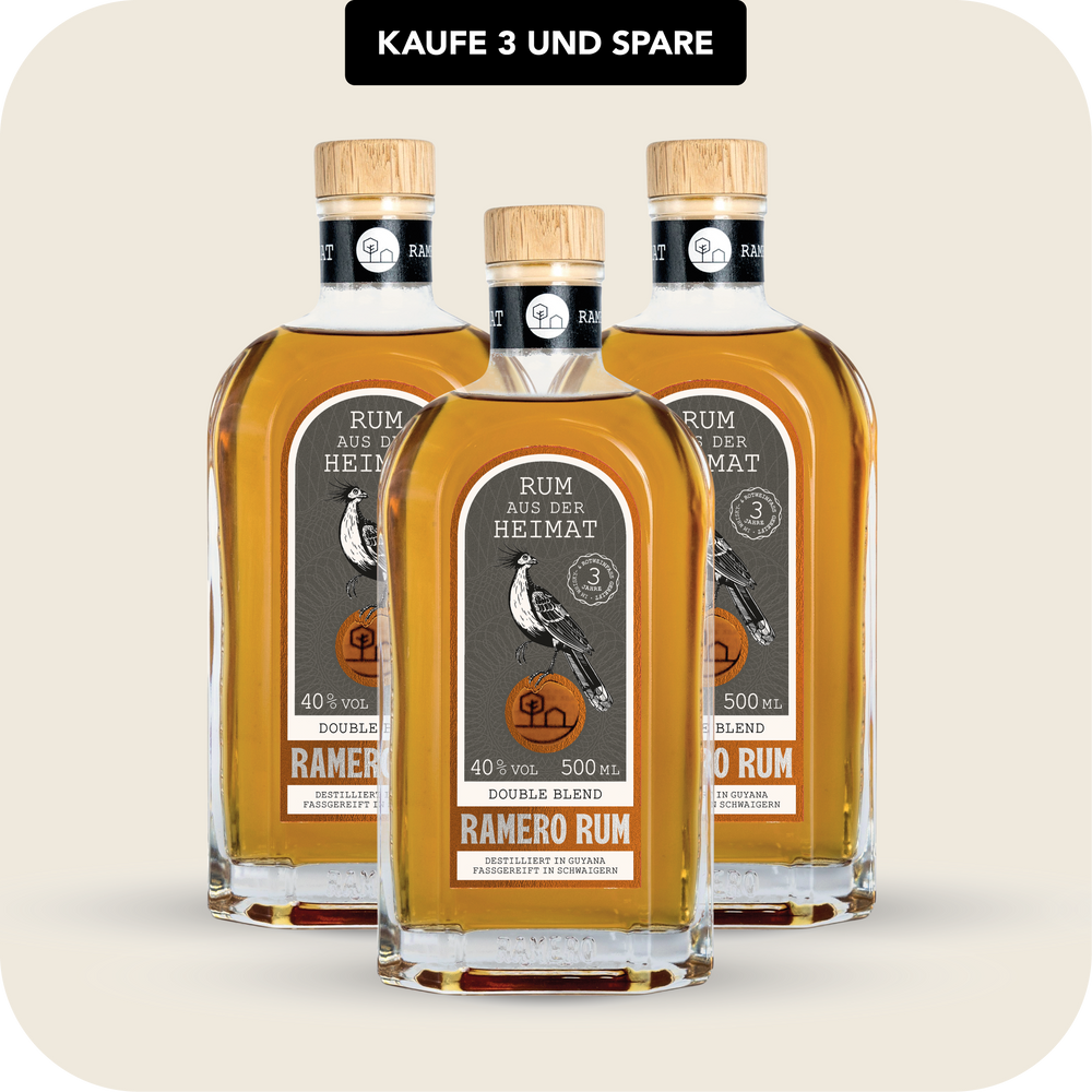 
                  
                    RAMERO Rum Double Blend 500ML
                  
                