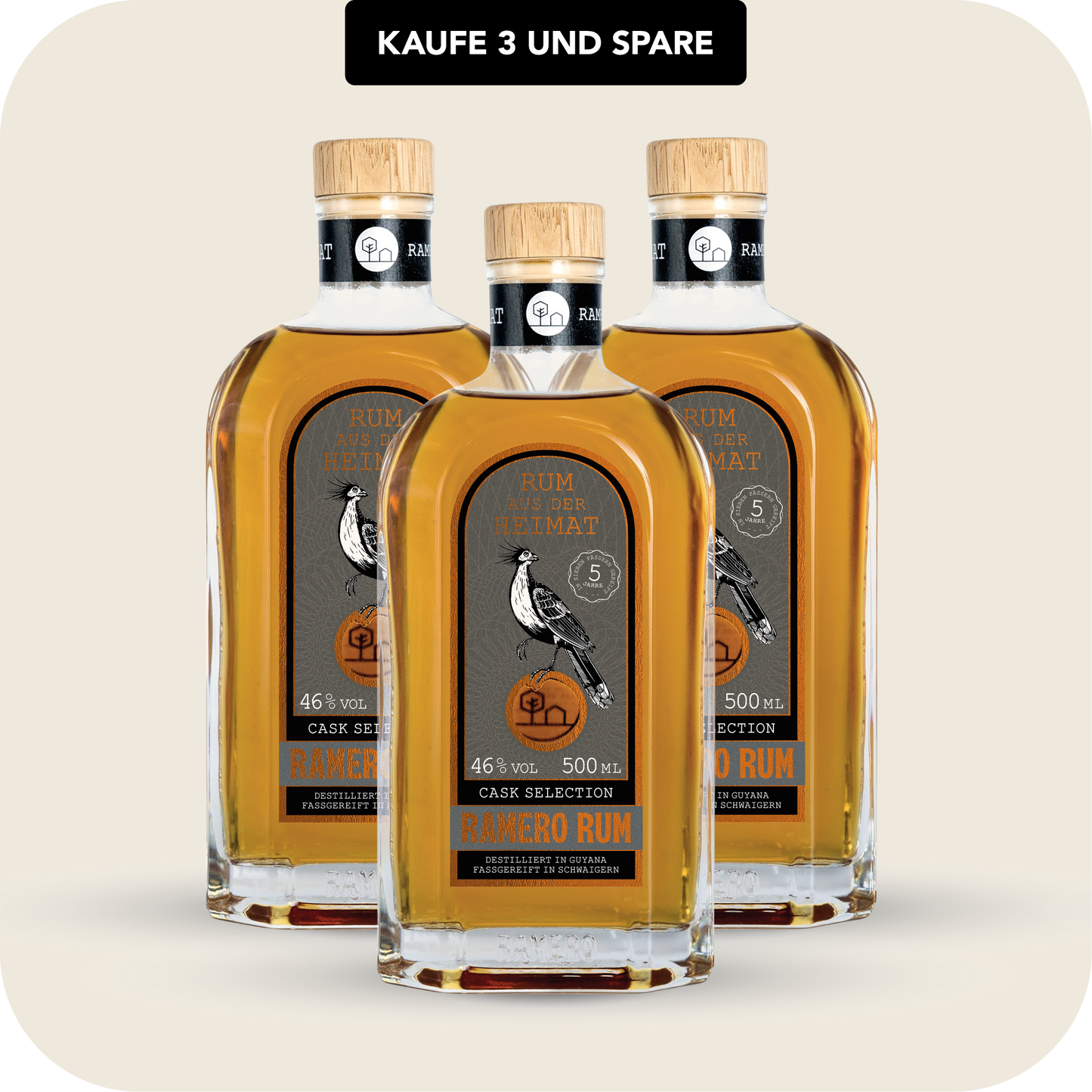 rum aufbewahren RAMERO Rum Cask Selection 500ml – HEIMAT DISTILLERS