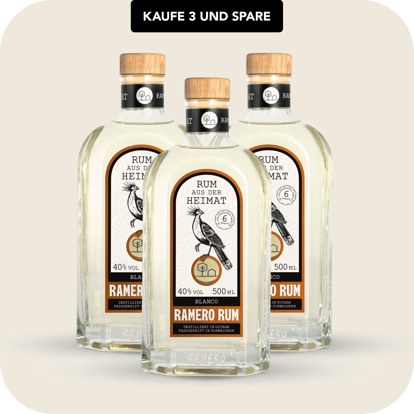 
                  
                    RAMERO Rum Blanco 500ml
                  
                