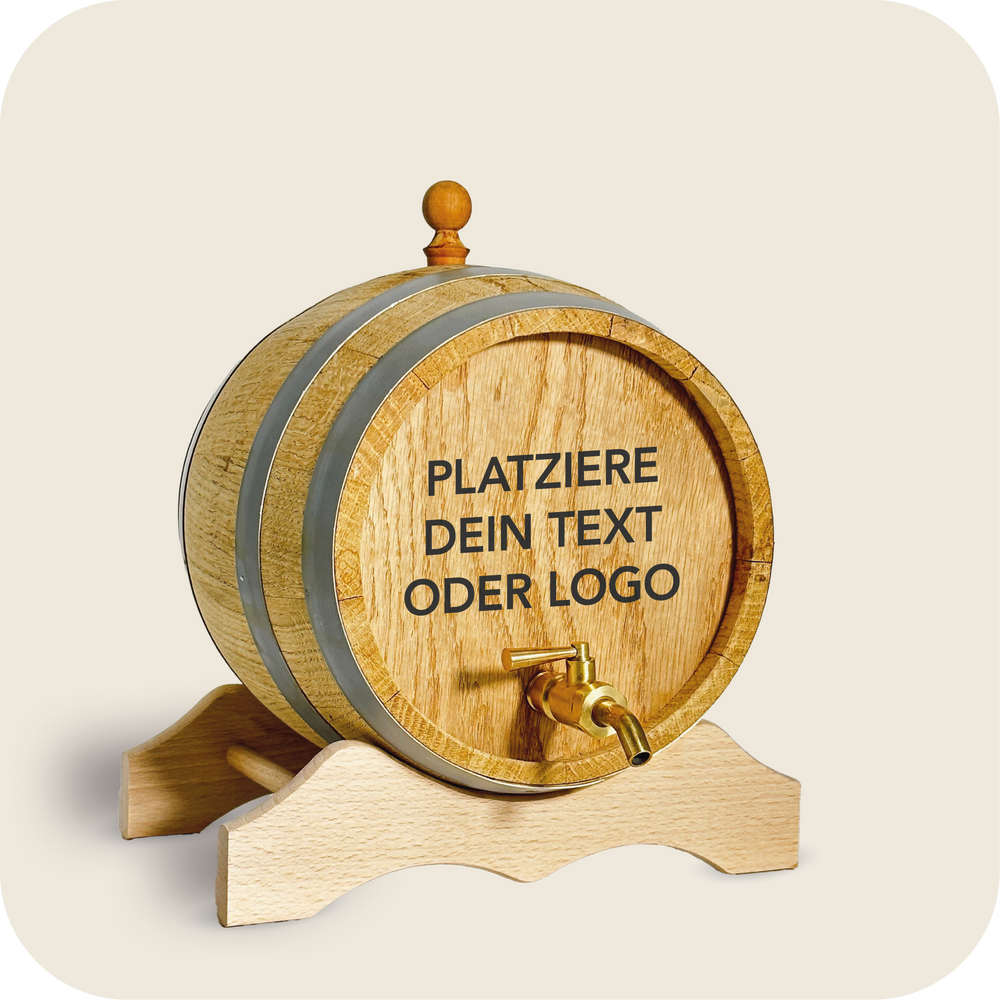 RAMERO 3L Rumfass optional mit eigenem Logo