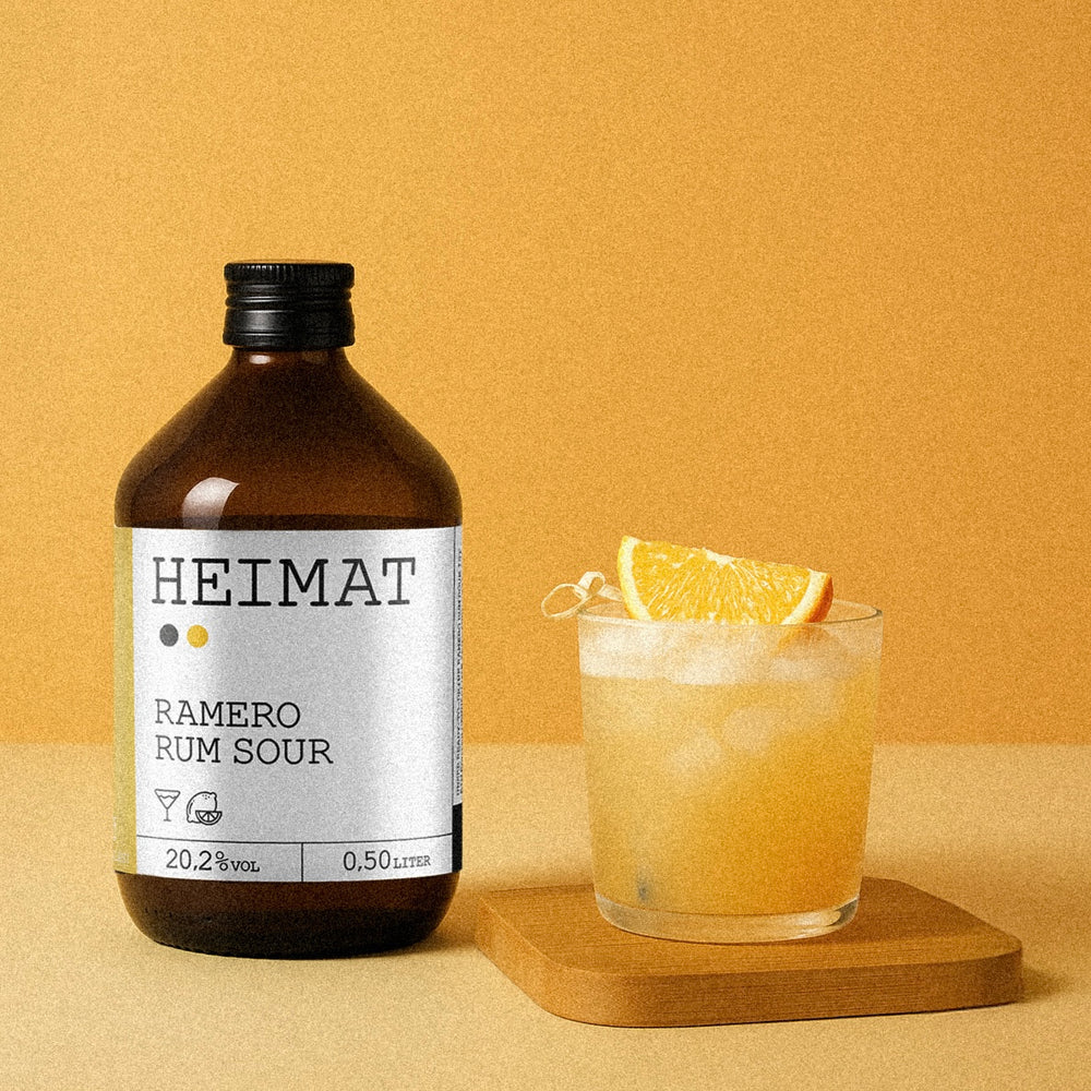 
                  
                    HEIMAT GASTRO - RAMERO Rum Sour 500ml
                  
                