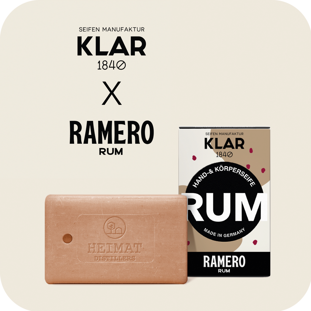 KLAR Seife X RAMERO Rum Hand-& Körperseife 100g