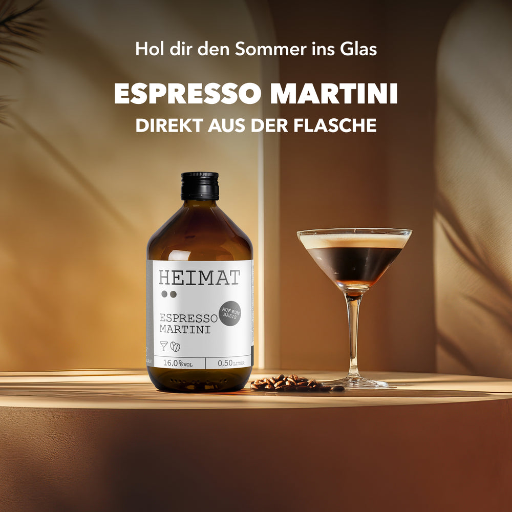 
                  
                    HEIMAT GASTRO - Espresso Martini (auf Rum Basis) 500ml
                  
                