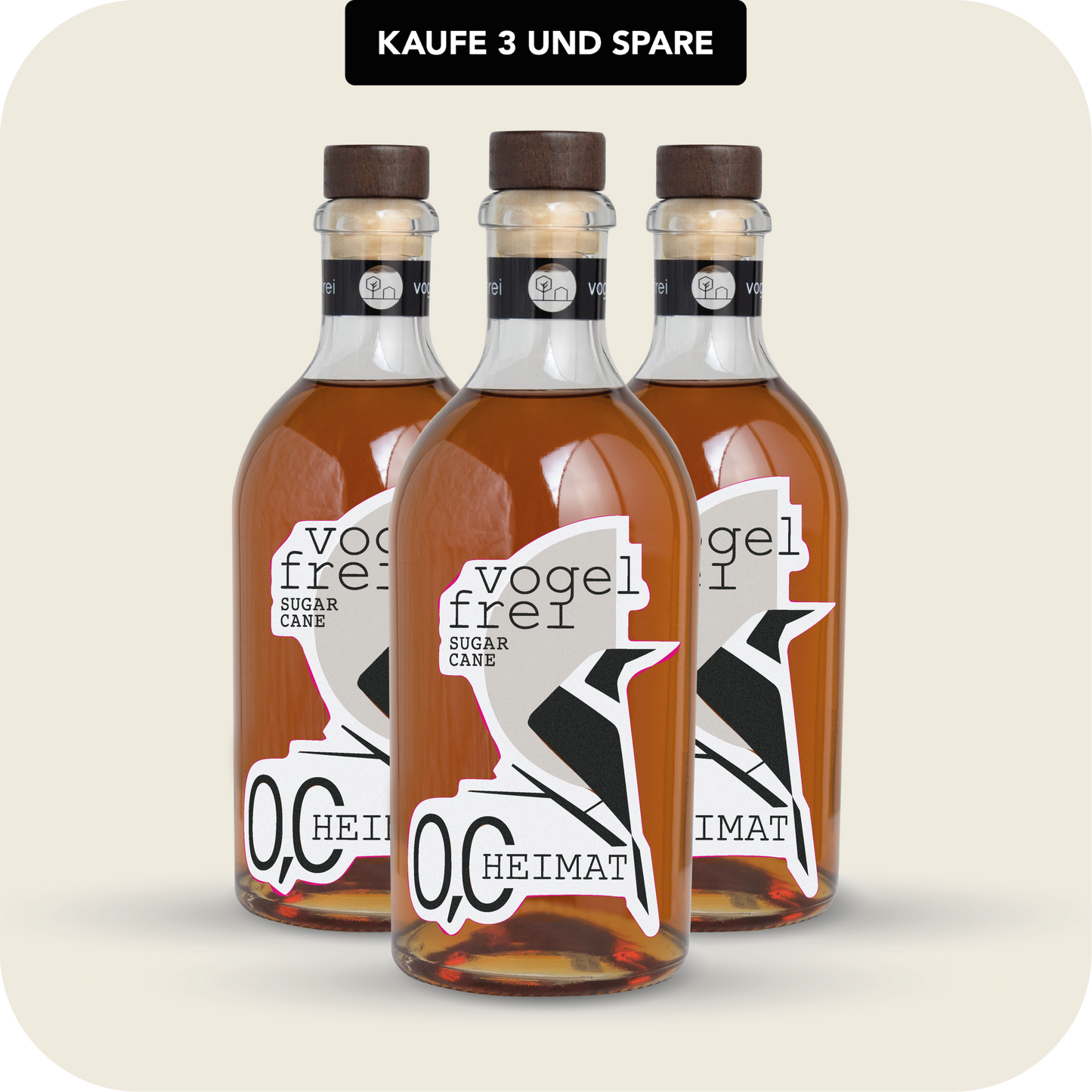 
                  
                    VOGELFREI Sugar Cane 500ml alkoholfrei
                  
                