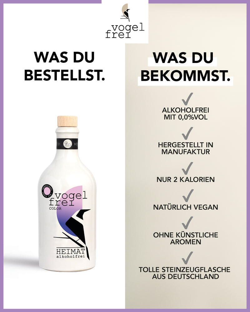 
                  
                    B-Ware VOGELFREI Color 500ml mit Farbeffekt alkoholfrei
                  
                