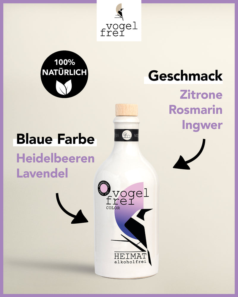 
                  
                    B-Ware VOGELFREI Color 500ml mit Farbeffekt alkoholfrei
                  
                